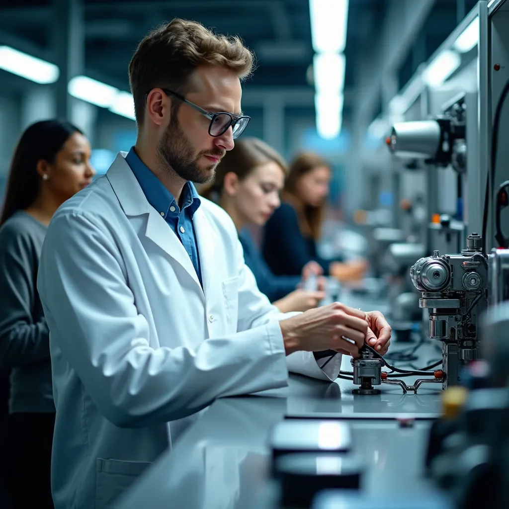 Modern office workspace